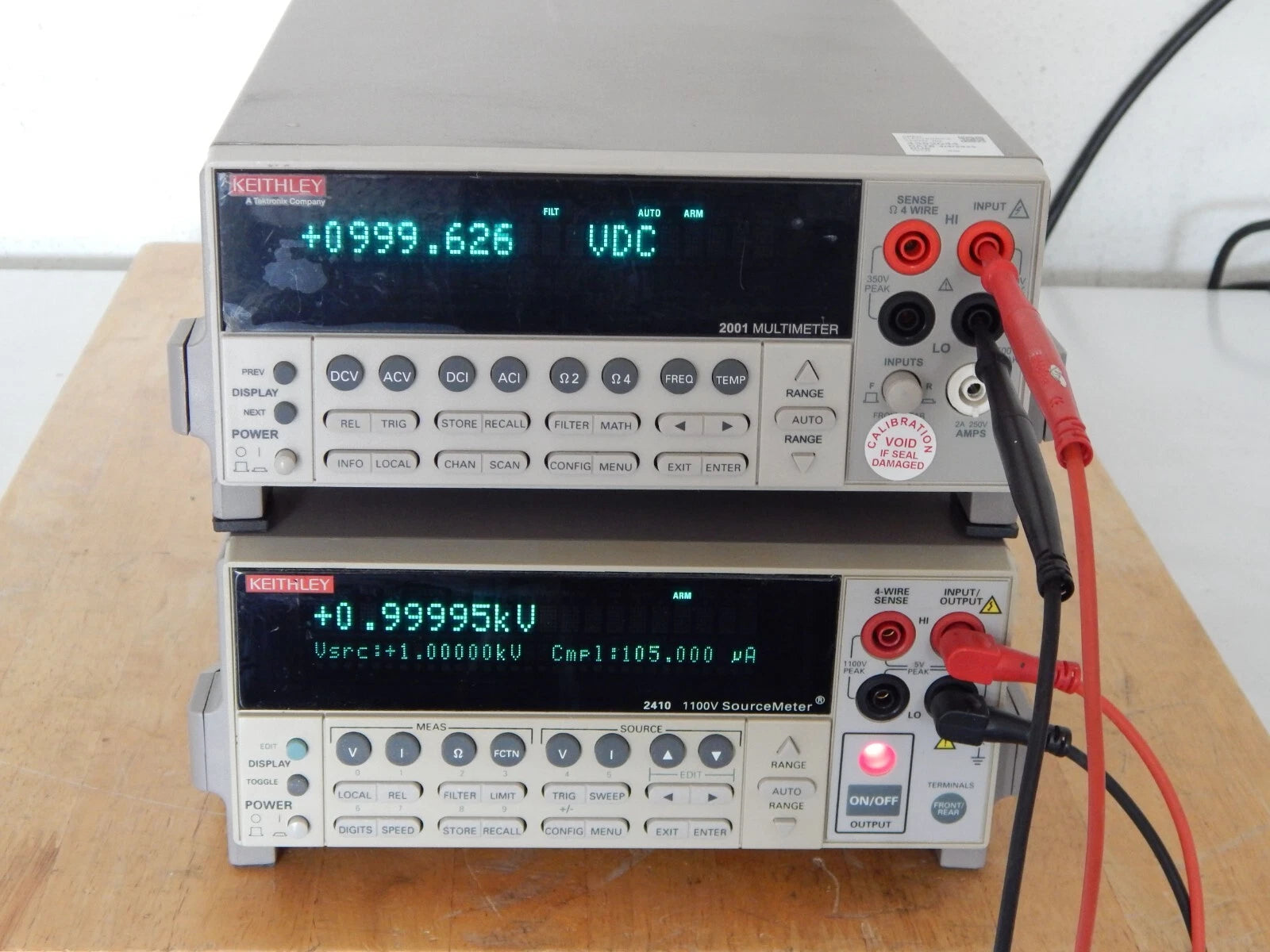 Keithley 2410 1100V SourceMeter High Voltage Keithley 2410 1100V SourceMeter High Voltage